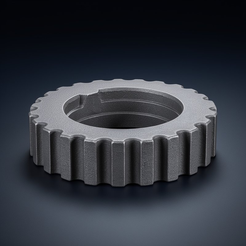 Clinker roll crusher ring