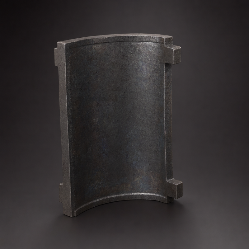 DIP pipe cast segment (preheater cyclone)