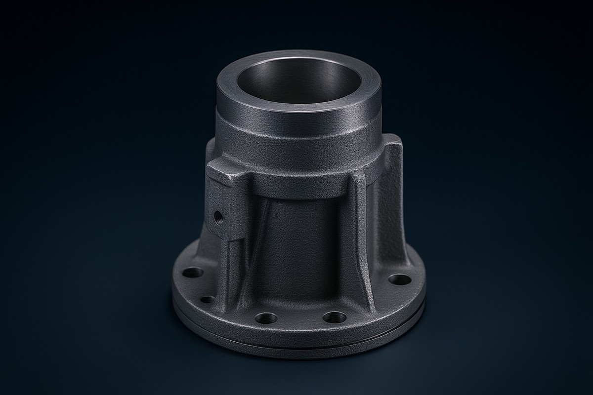 Axle housing casting (off-highway truck, ~2495 lbs)