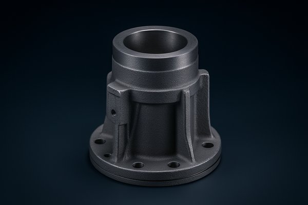 Axle housing casting (off-highway truck, ~2495 lbs)