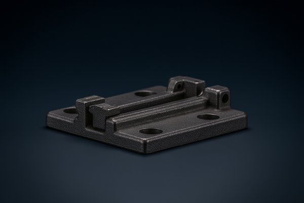 Cast grout/anchor housings & cover plates