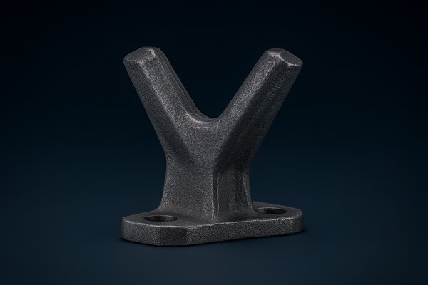 Cast heel blocks & fishplate substitute castings