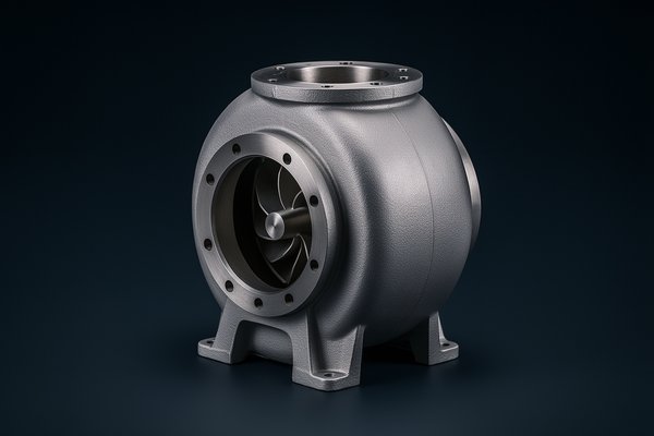 Brine recirculation pump casing & impeller