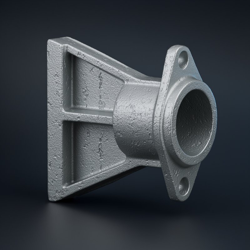 Hot Fired Nozzle 90 Deg.