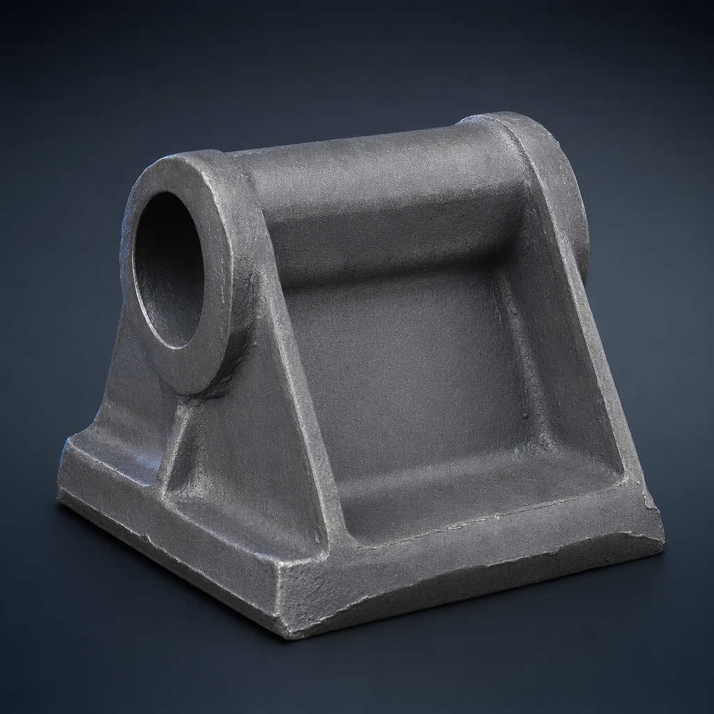 Jaw crusher toggle block / toggle seat (cast) hero