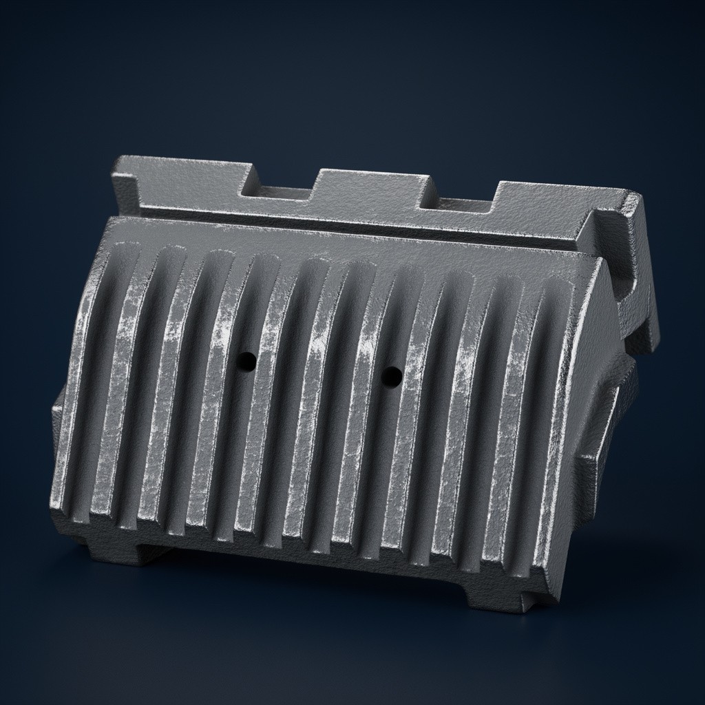 Jaw plate (fixed jaw / swing jaw) – primary and secondary hero