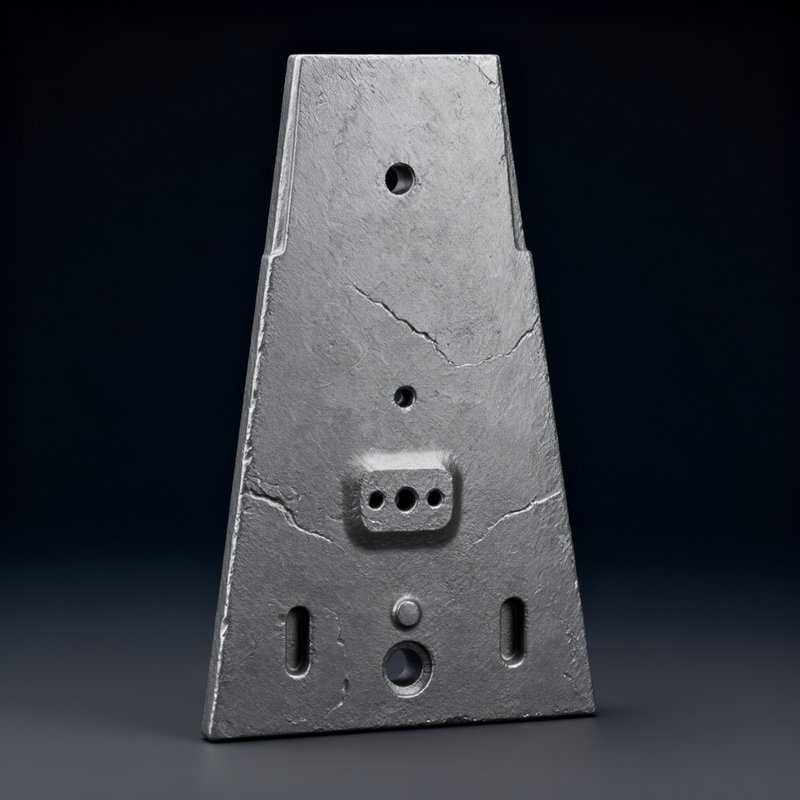 Lower side liner (jaw crusher)