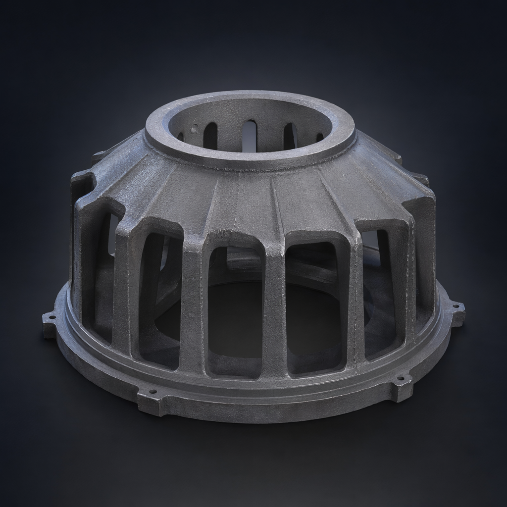 Separator rotor / cage casting (dynamic separator – finish mill) hero