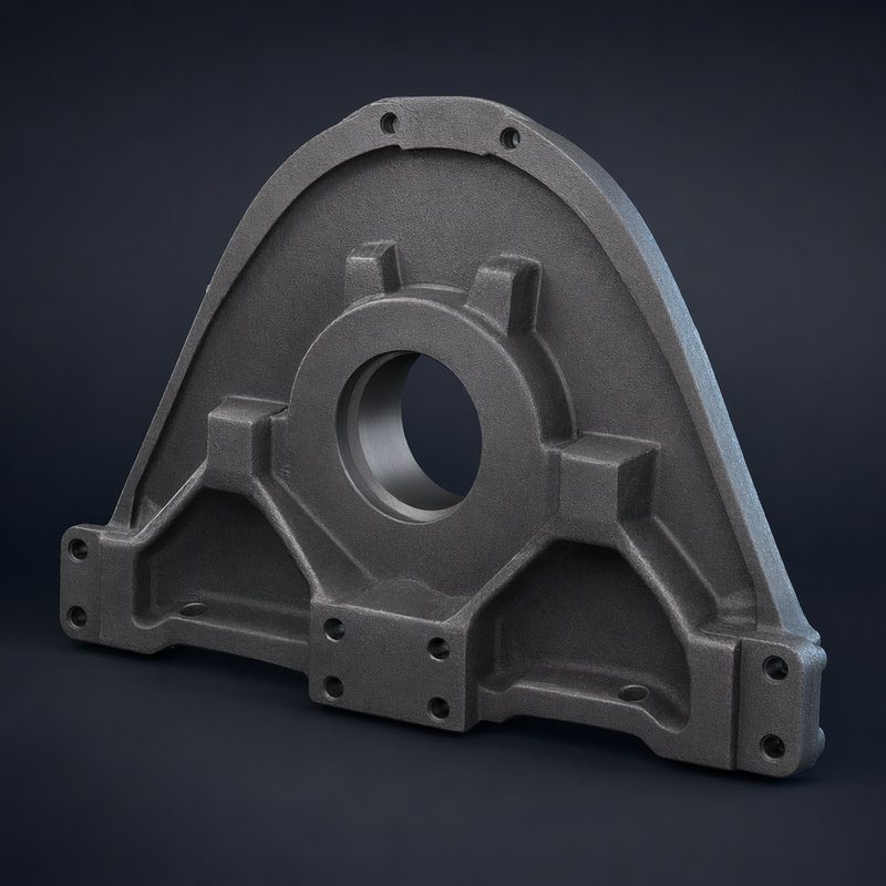 Vibrating screen side plate / bearing housing casting